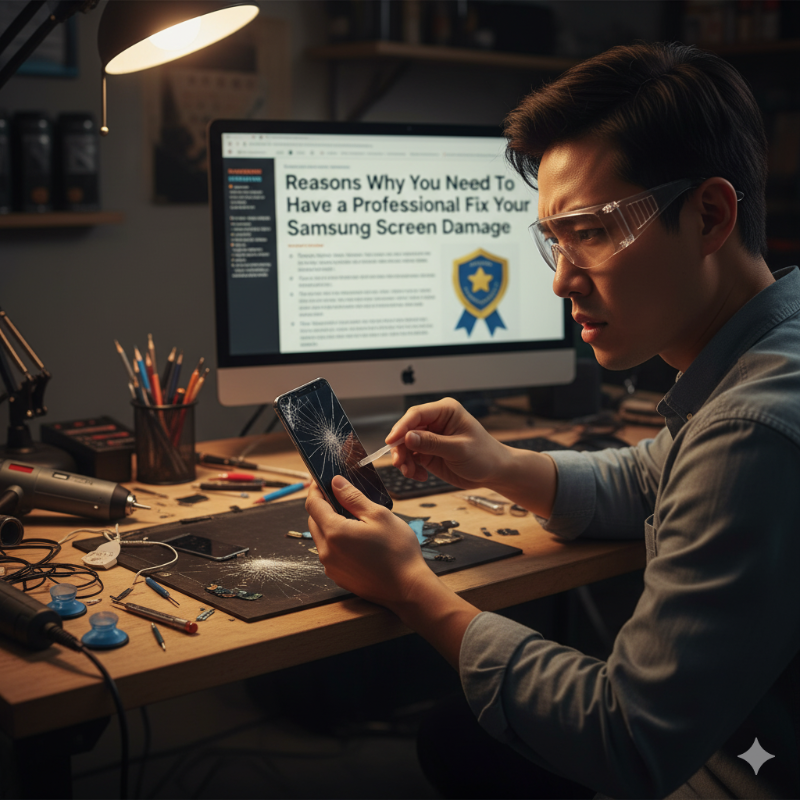 Reasons Why You Need To Have a Professional Fix Your Samsung Screen Damages